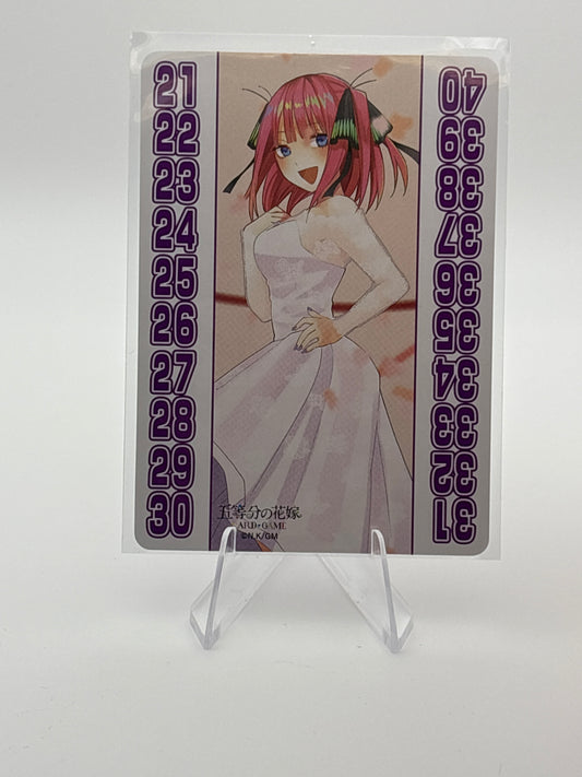 The Quintessential Quintuplets TCG | Bride Power Counter Nino