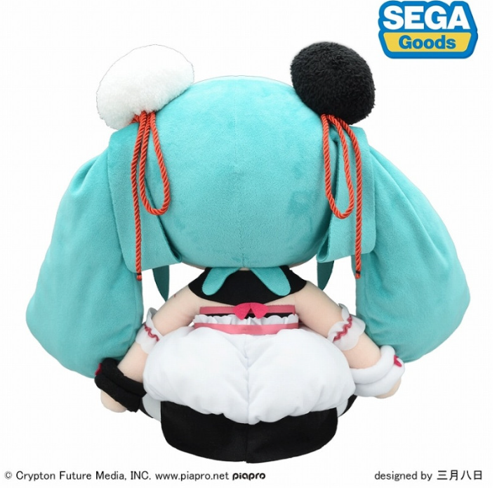 Hatsune Miku Panda Bun fuwa petit Plush LL
