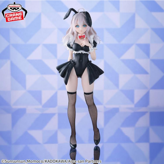 Alya Hides Her Feelings Glitter & Glamours Alya (Bunny Ver.) Figure