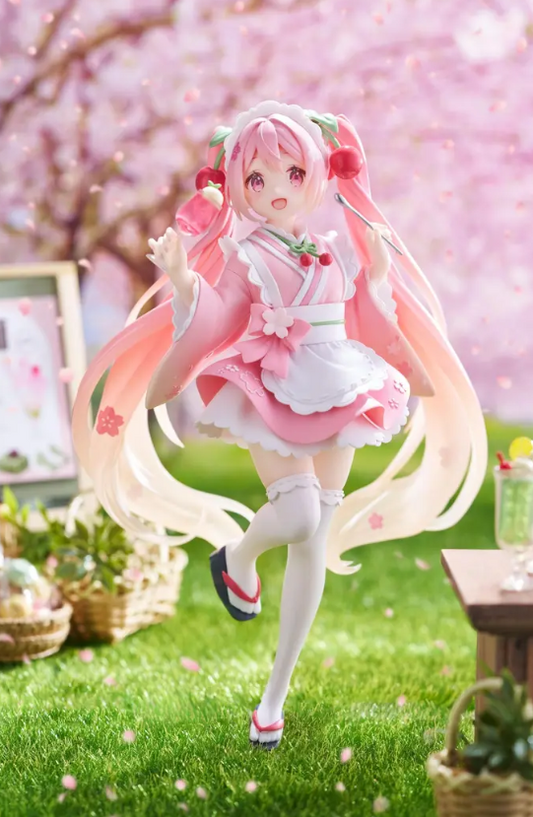 Sakura Miku Newly Written Japanese Cafe Ver. Non-Scale Figure