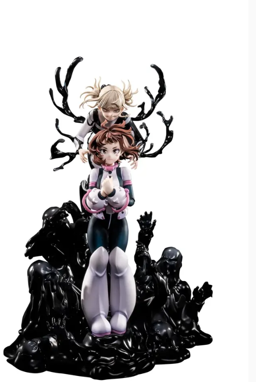 Ano-Bamen My Hero Academia Shojo no Ego Toga & Ochaco 1/10 Scale Figure