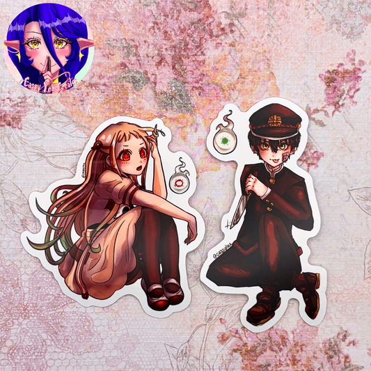 TBHK/JSHK | Hanako and Nene Glossy Vinyl Stickers