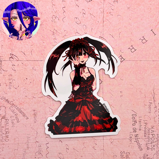 Date A Live | Kurumi Glossy Vinyl Sticker