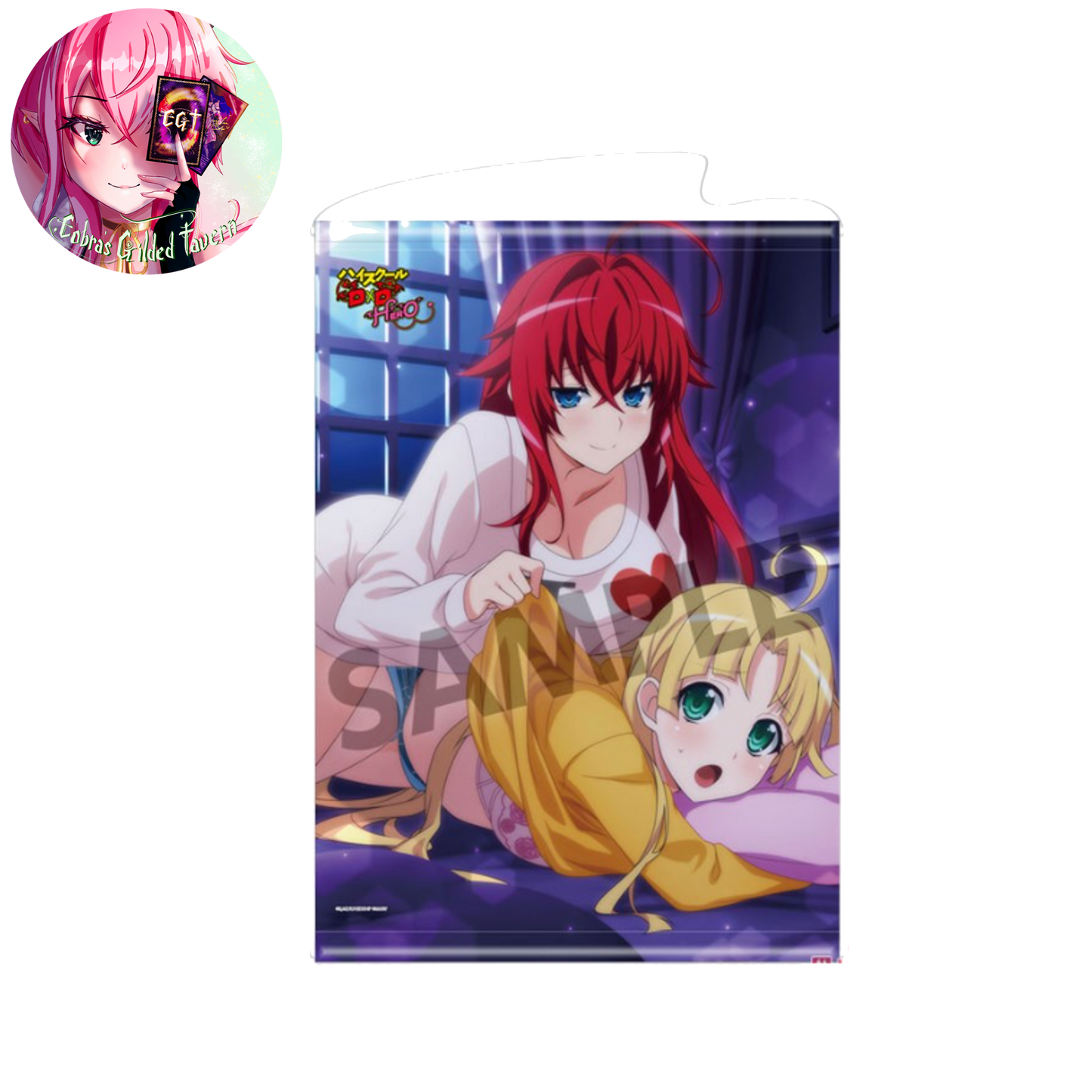 High School DxD Hero B2 Tapestry Rias & Asia Mattarikukan Ver.