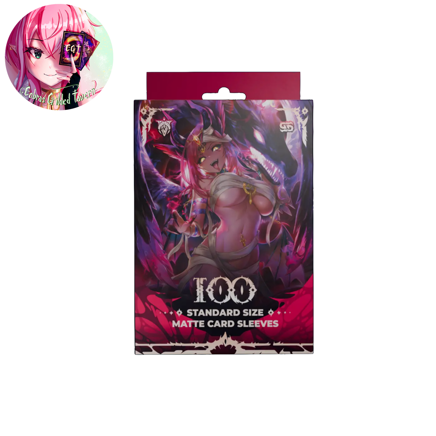 VCard Divine Chaos Shylily/Silvervale/Tricky Card Sleeves