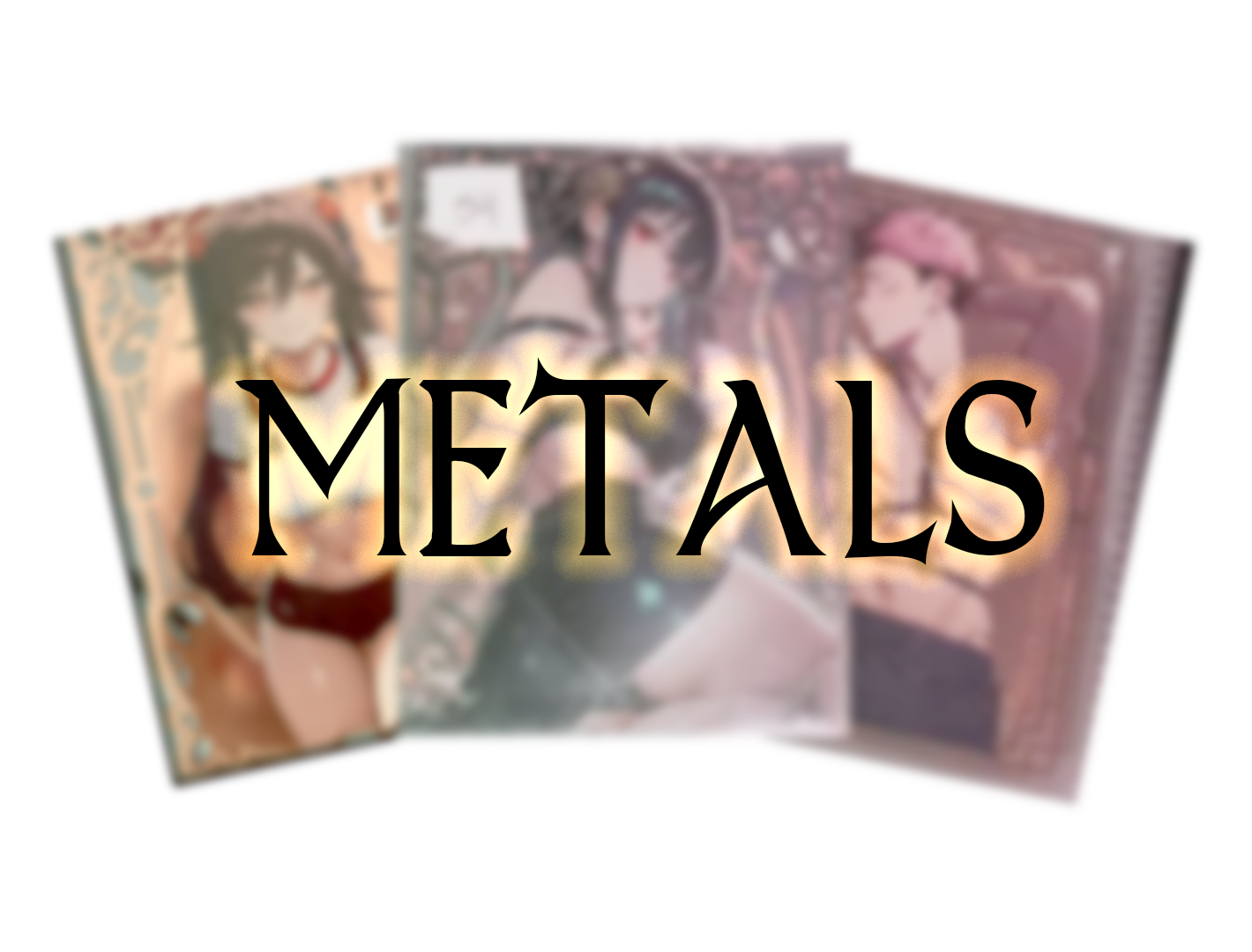 METAL CARDS (SOME 18+)