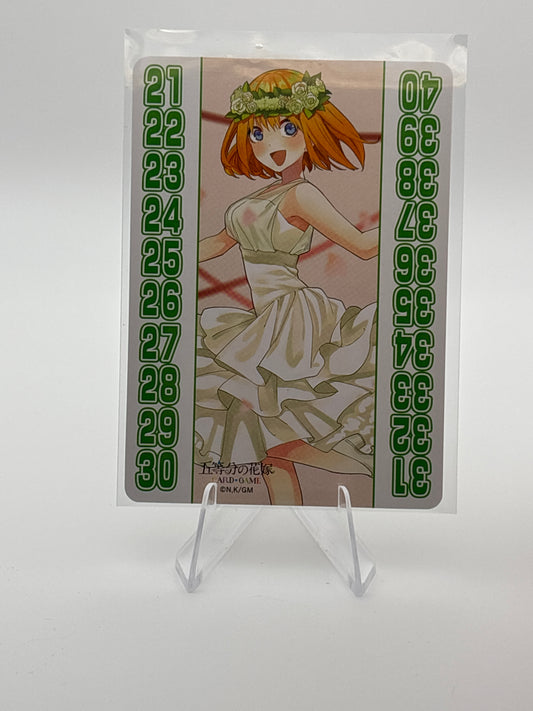 The Quintessential Quintuplets TCG | Bride Power Counter Yotsuba