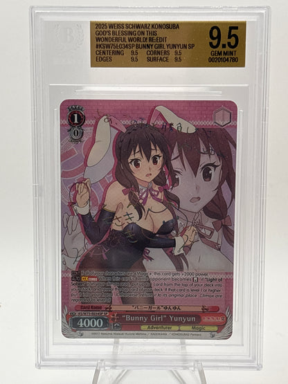 [EN] Weiss Schwarz Konosuba Re:Edit Yunyun | KS/W75-E034SP SP BGS 9.5
