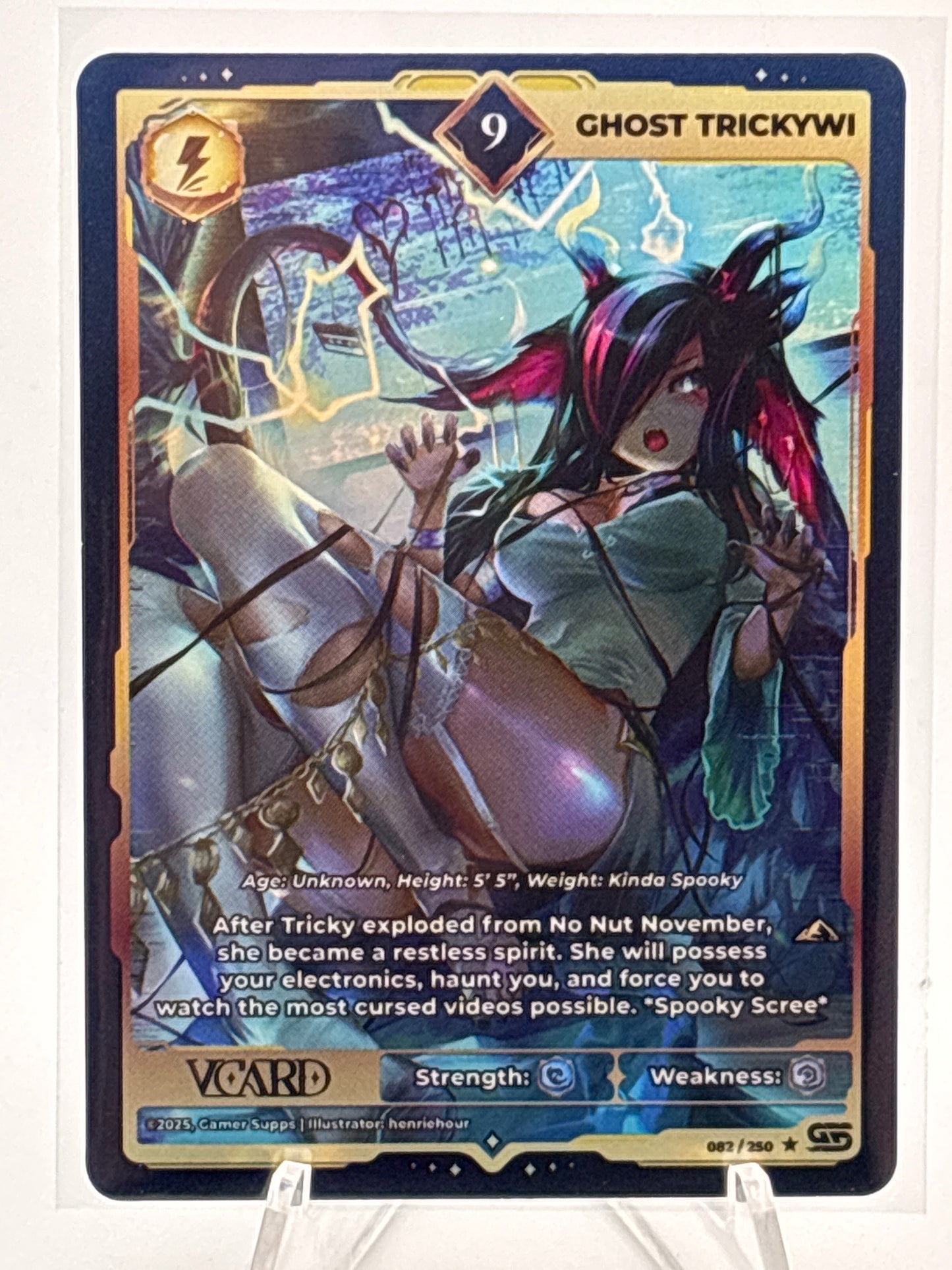 VCard TCG Awakened Worlds Ghost Trickywi | 082/250