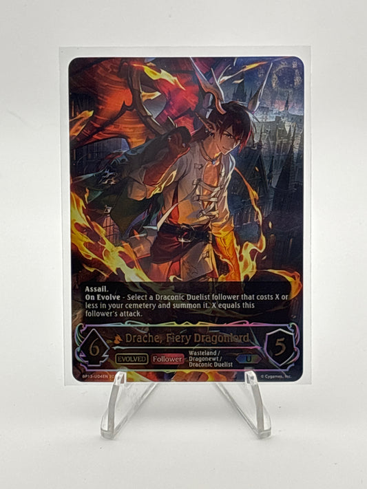 Shadowverse Dominion of Darkness Drache, Fiery Dragonlord | BP13-U04EN