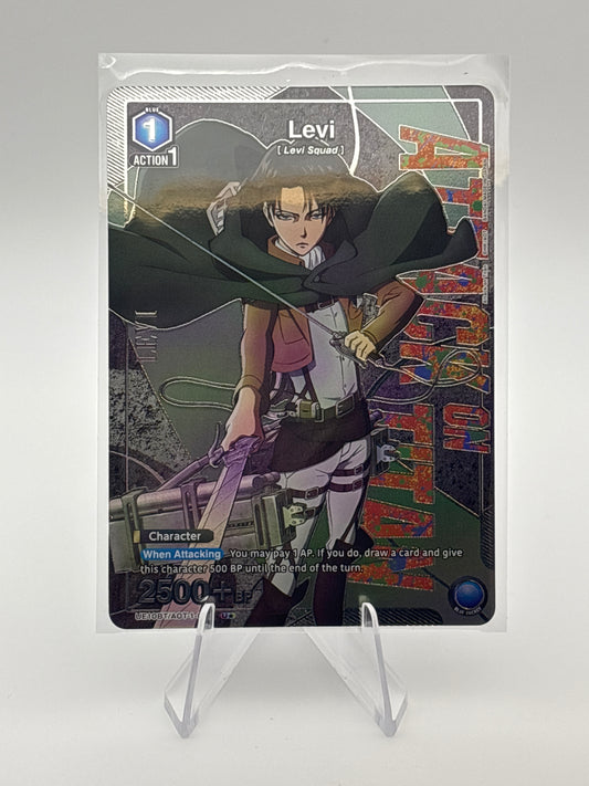 Union Arena EN Levi Attack on Titan | UE10BT/AOT-1-008