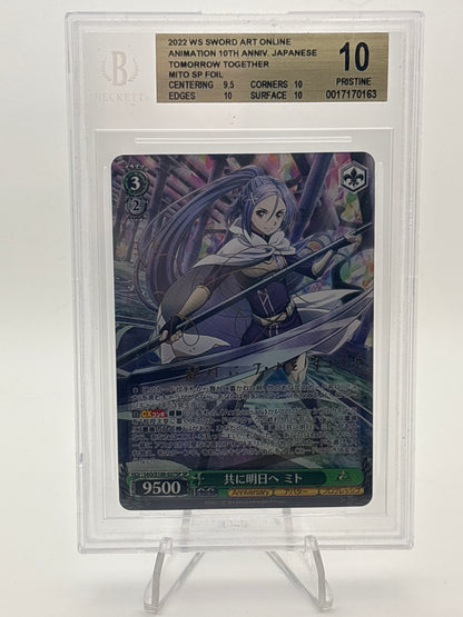Weiss Schwarz SAO 10th Ann. Asuna, Mito, Liz, Argo | BGS/PSA 10