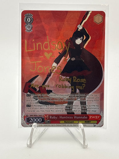 [EN] Weiss Schwarz Premium RWBY Booster Single Card SPs