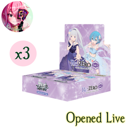 Re:Zero Vol. 3 | English Weiss Schwarz