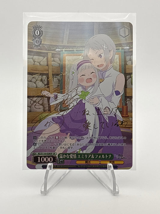 Weiss Schwarz Re:Zero Vol. 3 Emilia and Fortuna | RZ/S116-028SP SP