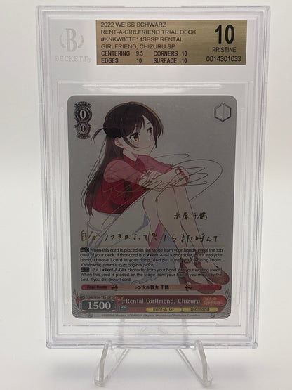 [EN] Weiss Schwarz Rent-A-Girlfriend Chizuru | KNK/W86-TE14SP SP BGS 10