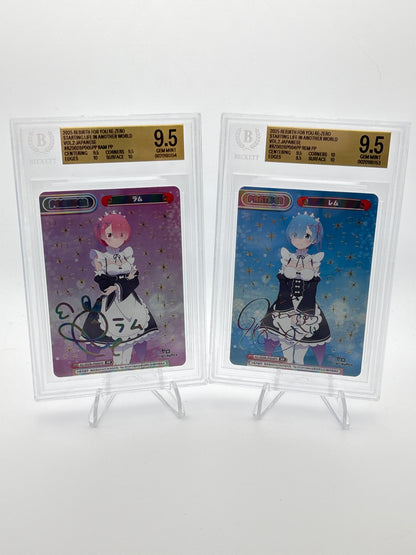 Rebirth Re:Zero Rem & Ram Bundle | Sequential BGS 9.5