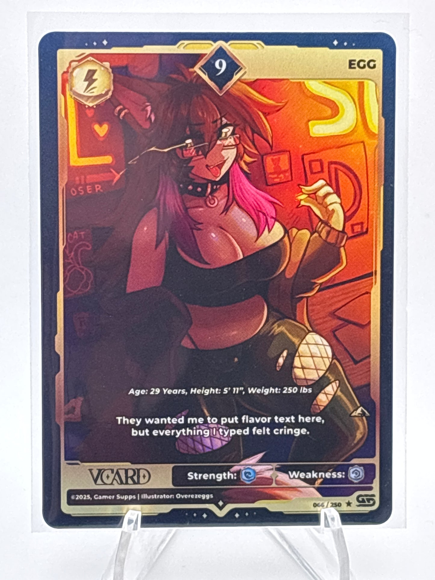 VCard TCG Awakened Worlds Egg | 066/250