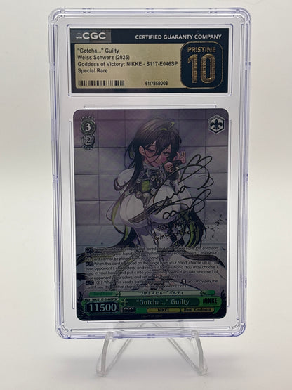[EN] Weiss Schwarz Nikke Guilty | NIK/S117-E046SP SP CGC Pristine 10