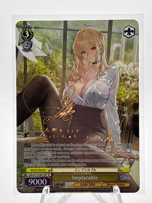 [EN] Weiss Schwarz Azur Lane Implacable | AZL/S119-E012SP SP