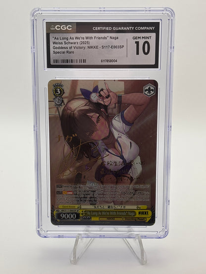 [EN] Weiss Schwarz Nikke Naga | S117-E003SP CGC 10