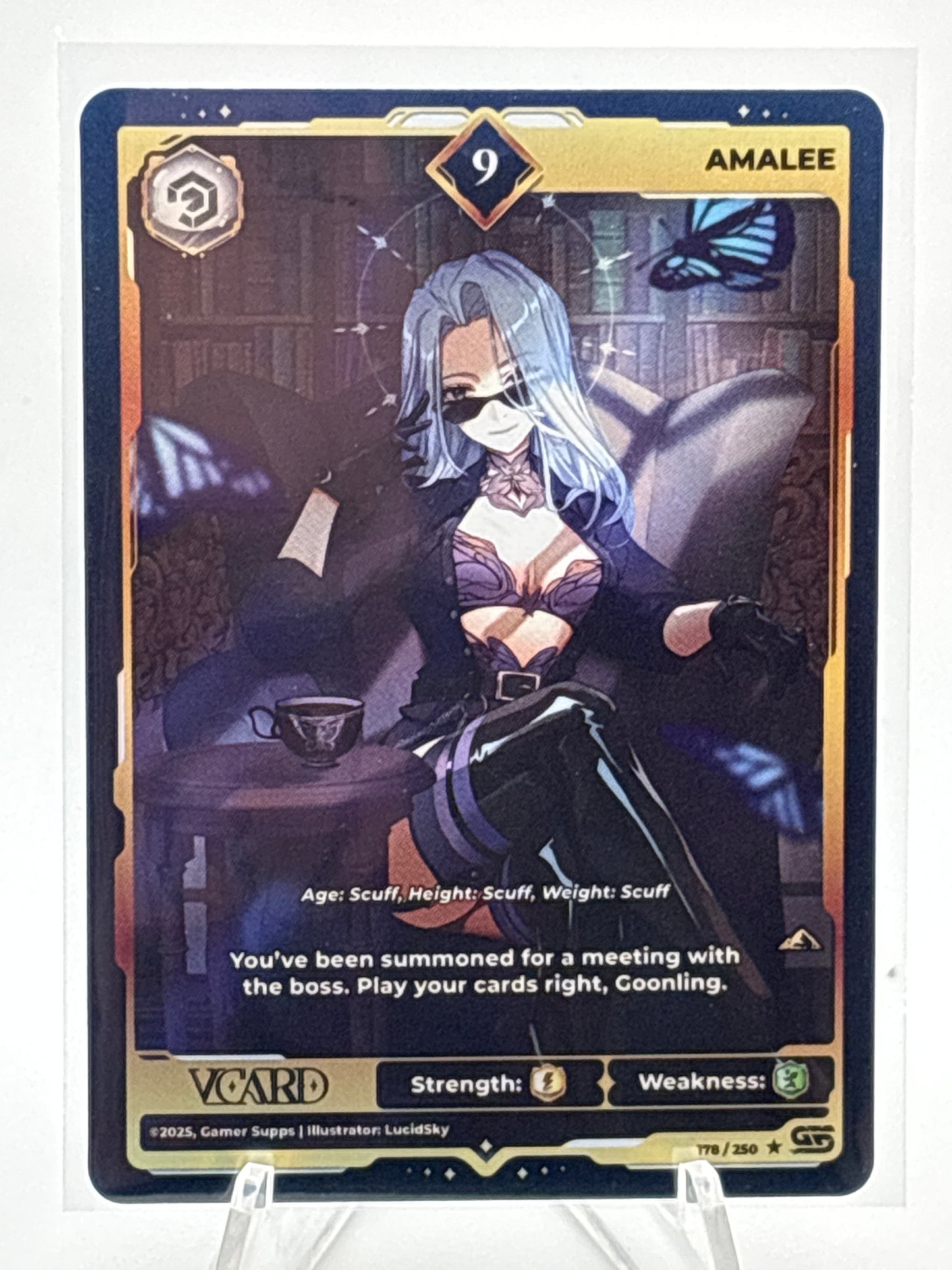 VCard TCG Awakened Worlds Amalee | 178/250