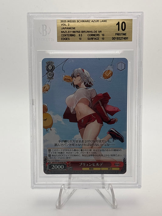 Weiss Schwarz Azur Lane Brünhilde | AZL/S119-076S SR BGS 10