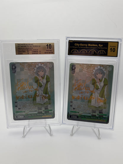 [EN] Weiss Schwarz Danmachi Syr | DDM/S88-E027SP SP BGS 10/PCG 10