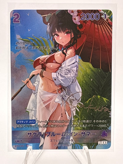 Nivel Arena Goddess of Victory: Nikke Sakura | BT01-061 SPR
