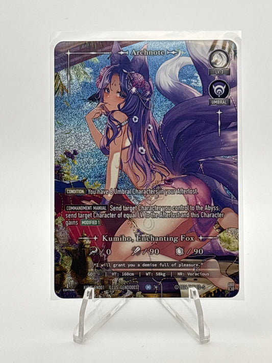Fabled-S Archnote Kumiho, Enchanting Fox | KUMI-EN001 ILLUS GENDO0032 M