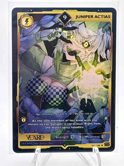 VCard TCG Rising Stars Juniper Actias | 083/190