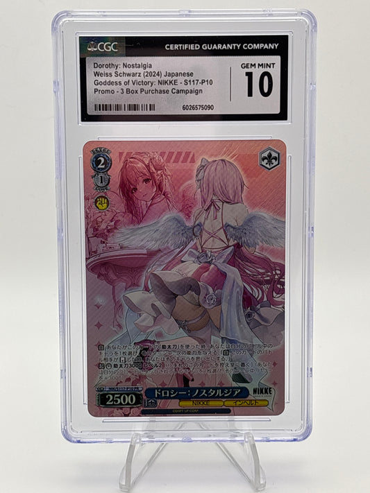 Weiss Schwarz Goddess of Victory: Nikke Dorothy | NIK/S117-P10 PR CGC 10