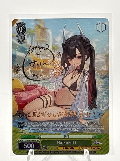 [EN] Weiss Schwarz Azur Lane Hatsuzuki | AZL/S119-E040SP SP