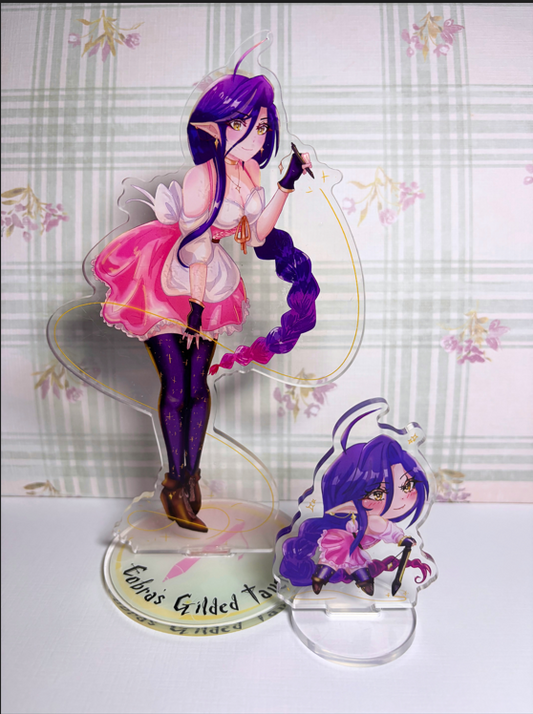 Cassy Lou Creates Mascot Acrylic Standees (Original Characters)