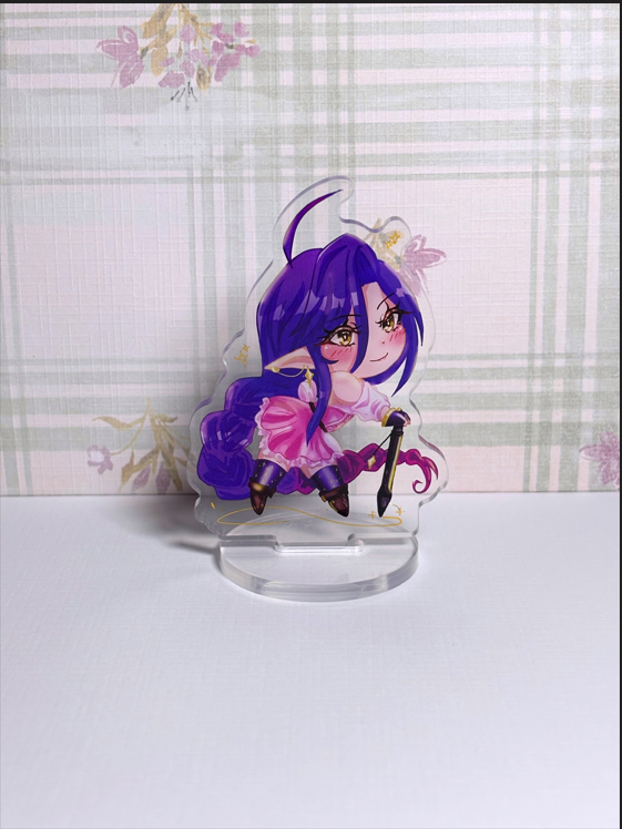 Cassy Lou Creates Mascot Acrylic Standees (Original Characters)