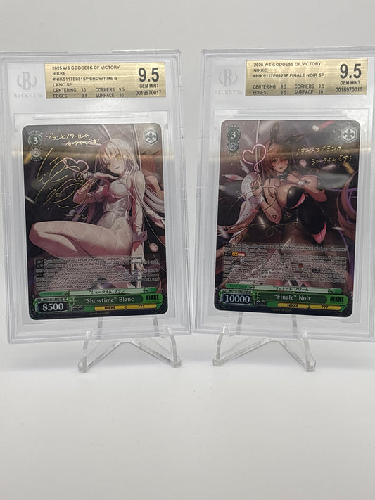 Nikke Blanc and Noir BGS 9.5 | NIK/S117-E032SP SP | NIK/S117-E031SP SP