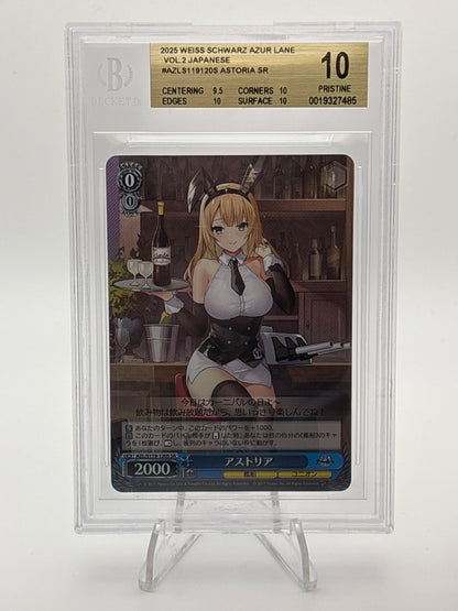 Weiss Schwarz Azur Lane Astoria | AZL/S119-120S SR BGS 10
