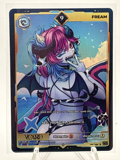 VCard TCG Awakened Worlds Fream | 010/250