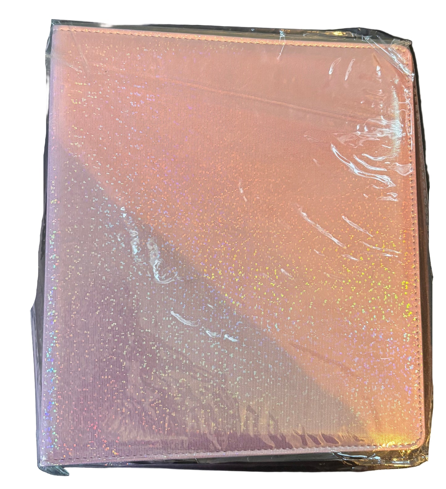 Pink Glitter Holo 4-Card Binder