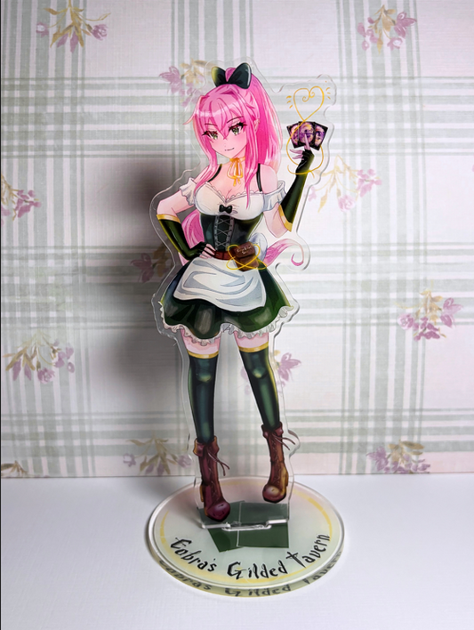 Cobra's Gilded Tavern Mascot Acrylic Standees (Original Characters)