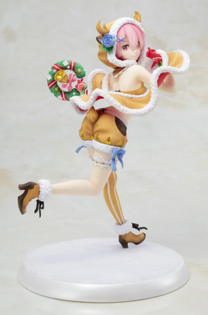 Re:Zero Ram: Straight Talker Reindeer Maid Ver. 1/7 Scale Figure