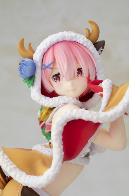 Re:Zero Ram: Straight Talker Reindeer Maid Ver. 1/7 Scale Figure