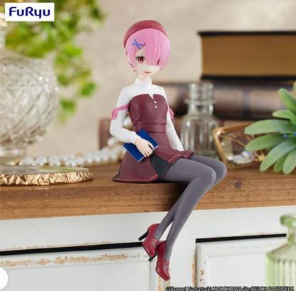 Re:Zero Starting Life in Another World Ram (Book Girl Ver.) Noodle Stopper Figure