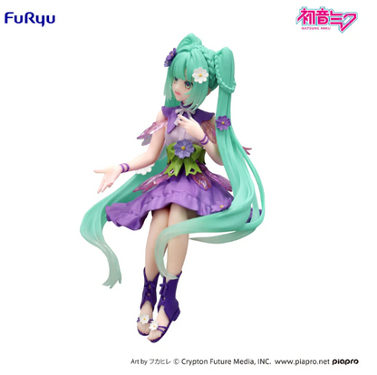 Vocaloid Hatsune Miku (Flower Fairy Cosmos Purple Color Ver.) Noodle Stopper Figure