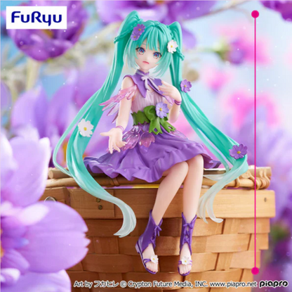 Vocaloid Hatsune Miku (Flower Fairy Cosmos Purple Color Ver.) Noodle Stopper Figure