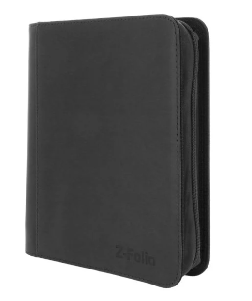 BCW Z-Folio 4-Pocket LX Album - Toploaders - Black
