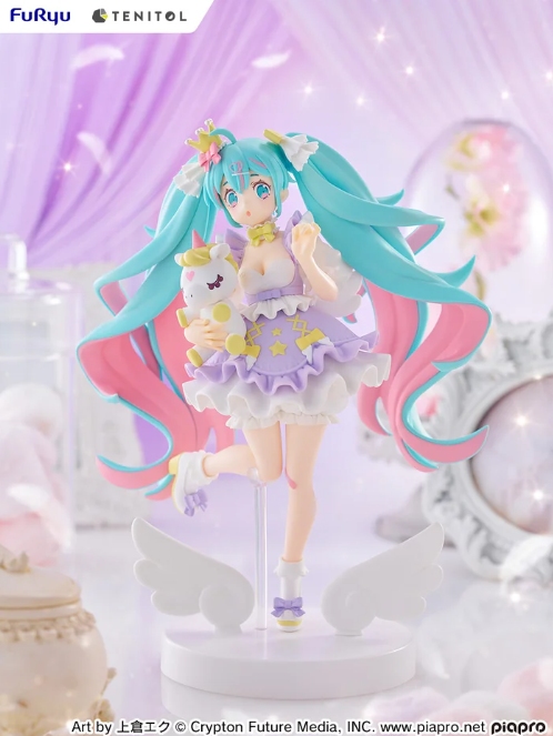 Hatsune Miku YUMEKAWA Princess Lavender Ver. TENITOL Figure