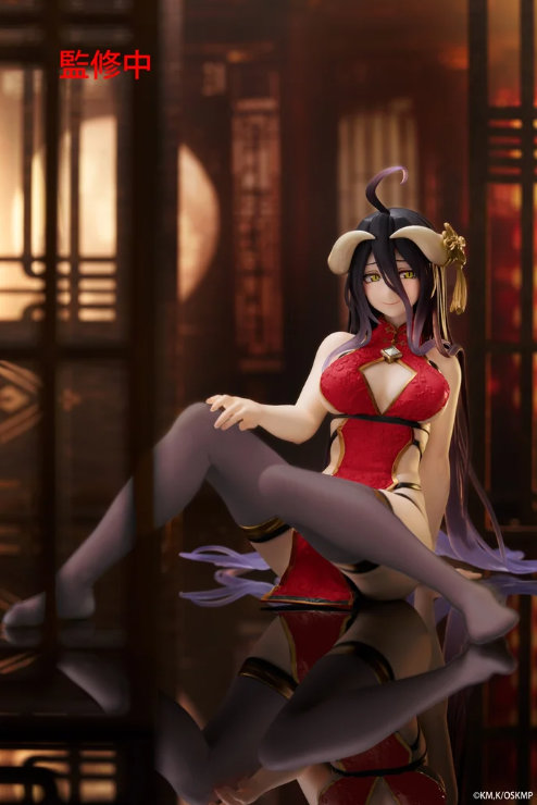 Albedo Chinese Dress Ver. Renewal Desktop Cute Figure