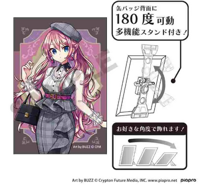 Hatsune Miku Freestanding Pins Vocaloid Retro& Kobe 2025