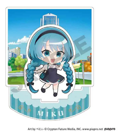 Hatsune Miku Diorama Acrylic Stand Vocaloid Retro& Kobe 2025 Mini